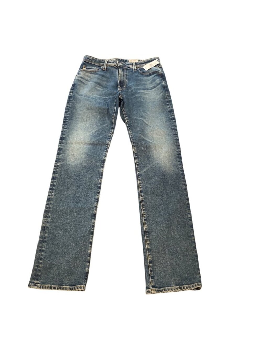AG Everett Slim Straight Jean 32x34 VP Verdugo Wash Distressed Faded Stretch